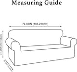 Turquoize Velvet Sofa Slipcover Stretch Couch Covers for 3 Cushion Couch Thick Soft Sofa Cover Washable Furniture Protector, Couch Covers for Dogs, Form Fit Couch Slipcover (Sofa)