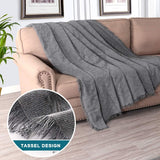 Cotton Sofa Cover Couch Cover Grey Couch Protector Sofa Throw Cover for Couches Washable Sectional Sofa Couch Covers for Dogs Feature Geometrical Woven Jacquard Fabric (91"x 134",XL Sofa)