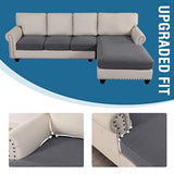 Sectional Couch Covers 3 Pieces Sofa Seat Cushion Covers L Shape Separate