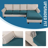 Sectional Couch Covers 3 Pieces Sofa Seat Cushion Covers L Shape Separate