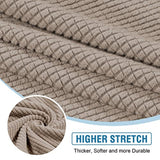 Sectional Couch Covers 3 Pieces Sofa Seat Cushion Covers L Shape Separate